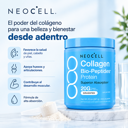 Neocell® - Colágeno Hidrolizado Bio-Péptidos Grassfed