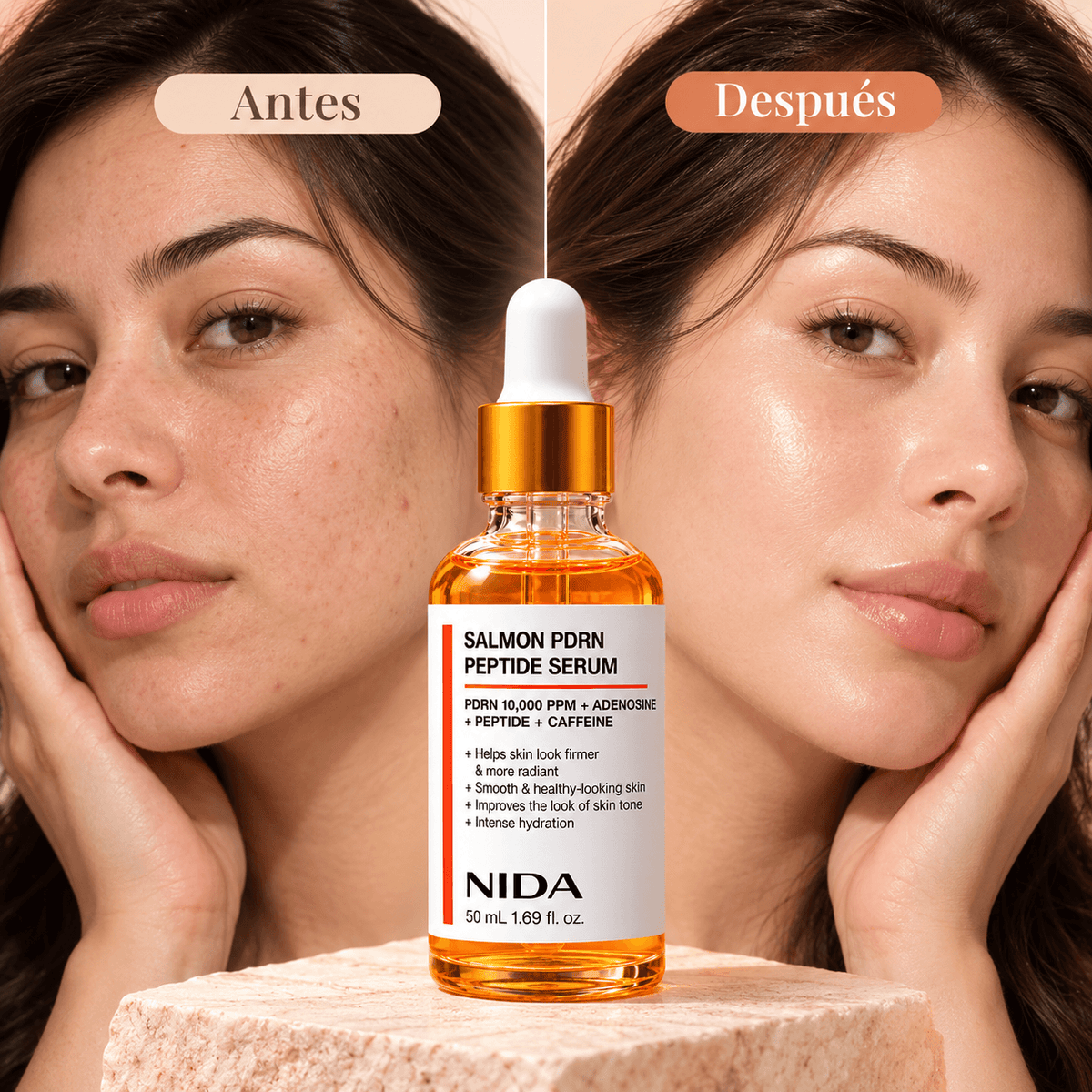 NIDA Sérum PDRN de Salmón + Péptidos 50 ml